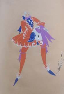 Untitled Painting Original Painting - Erte Untitled Painting Original Painting - Erte