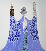 Ocean Pacifique 1986 Limited Edition Print by Erte - 0 Ocean Pacifique 1986 Limited Edition Print by Erte - 0
