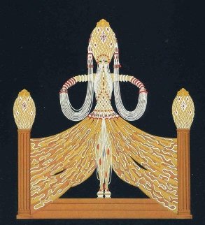 Enchantress 1986 Limited Edition Print - Erte Enchantress 1986 Limited Edition Print - Erte