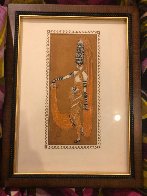 Scheherazade - 8 La Nuit Winter Garden, NY 1924 17x15 Original Painting by Erte - 2 Scheherazade - 8 La Nuit Winter Garden, NY 1924 17x15 Original Painting by Erte - 2