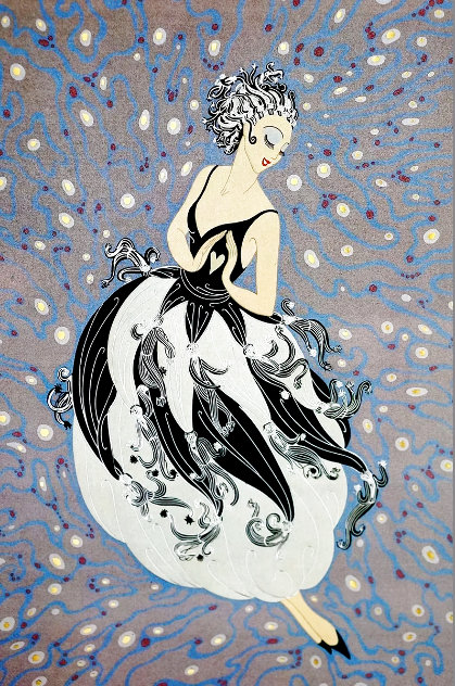 Tuxedo 1987 Limited Edition Print by  Erte