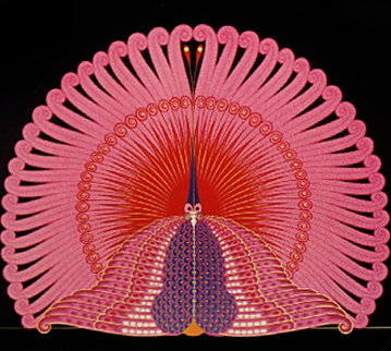 Phoenix, Suite of 2 1983 Limited Edition Print - Erte Phoenix, Suite of 2 1983 Limited Edition Print - Erte