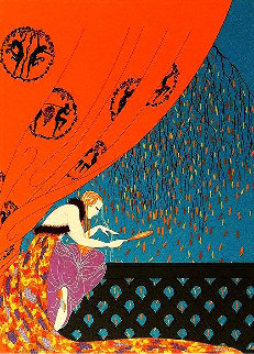 Fall 1979 Limited Edition Print - Erte Fall 1979 Limited Edition Print - Erte