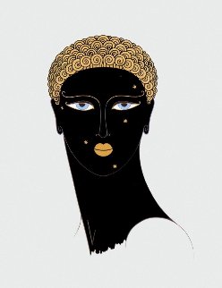 Queen of Sheba 1980 Limited Edition Print - Erte Queen of Sheba 1980 Limited Edition Print - Erte