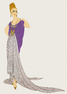 At the Ball 1981 Limited Edition Print - Erte At the Ball 1981 Limited Edition Print - Erte