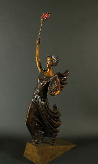 Liberty, Fearless And Free Bronze Sculpture 1984 28 in Sculpture - Erte Liberty, Fearless And Free Bronze Sculpture 1984 28 in Sculpture - Erte