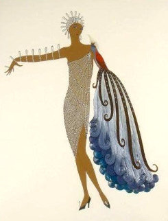 Diva 1983 Limited Edition Print - Erte Diva 1983 Limited Edition Print - Erte