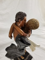 Lovers And Idol Bronze Sculpture AP 1989 20 in Sculpture by Erte - 8 Lovers And Idol Bronze Sculpture AP 1989 20 in Sculpture by Erte - 8