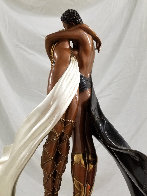 Lovers And Idol Bronze Sculpture AP 1989 20 in Sculpture by Erte - 6 Lovers And Idol Bronze Sculpture AP 1989 20 in Sculpture by Erte - 6