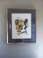 Zodiac Suite: Leo 1982 Limited Edition Print by Erte - 1 Zodiac Suite: Leo 1982 Limited Edition Print by Erte - 1