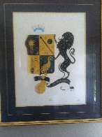 Zodiac Suite: Leo 1982 Limited Edition Print by Erte - 2 Zodiac Suite: Leo 1982 Limited Edition Print by Erte - 2