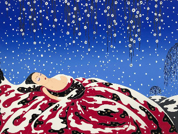 Sleeping Beauty 1983 Limited Edition Print - Erte Sleeping Beauty 1983 Limited Edition Print - Erte