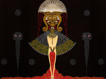 Salome 1981 Limited Edition Print - Erte Salome 1981 Limited Edition Print - Erte