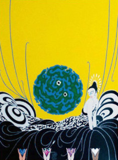 Selection of a Heart 1978 Limited Edition Print -  Erte