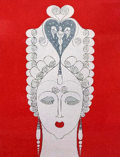Amouruse: Twenties Remembered Again 1978 Limited Edition Print - Erte Amouruse: Twenties Remembered Again 1978 Limited Edition Print - Erte
