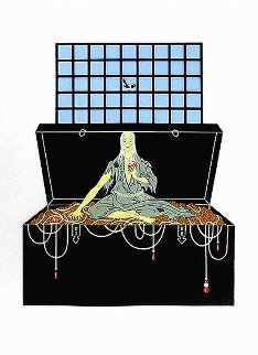 7 Deadly Sins : Avarice AP 1980 Limited Edition Print - Erte 7 Deadly Sins : Avarice AP 1980 Limited Edition Print - Erte