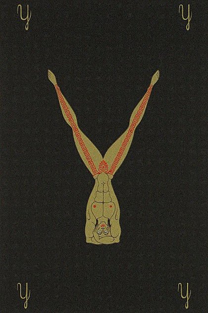 Alphabet Suite: Letter Y   1976 Limited Edition Print by  Erte