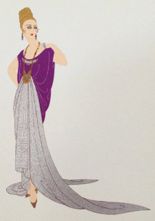 At the Ball AP Limited Edition Print - Erte At the Ball AP Limited Edition Print - Erte