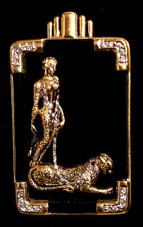Letter L Brooch 5 in Jewelry - Erte Letter L Brooch 5 in Jewelry - Erte