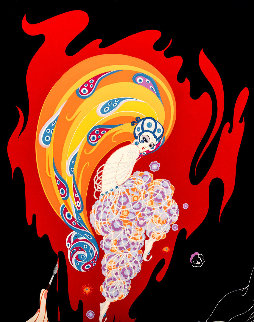 Oriental Tale 1982 Limited Edition Print - Erte Oriental Tale 1982 Limited Edition Print - Erte