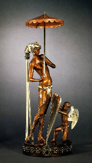 Helen of Troy Bronze Sculpture 1988 22 in Sculpture - Erte Helen of Troy Bronze Sculpture 1988 22 in Sculpture - Erte