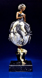 Tuxedo Bronze Sculpture 1999 21 in Sculpture - Erte Tuxedo Bronze Sculpture 1999 21 in Sculpture - Erte