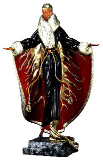 Faubourg St. Honor Bronze Sculpture 1989 21 in Sculpture - Erte Faubourg St. Honor Bronze Sculpture 1989 21 in Sculpture - Erte