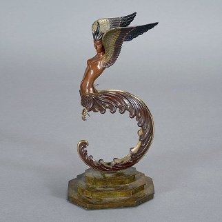 Firebird Bronze Sculpture 1980 17 in Sculpture - Erte Firebird Bronze Sculpture 1980 17 in Sculpture - Erte