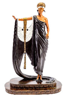 Sophisticated Lady Bronze Sculpture 1980 16 in Sculpture - Erte Sophisticated Lady Bronze Sculpture 1980 16 in Sculpture - Erte