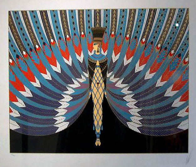 Nile 1982 Limited Edition Print by Erte Nile 1982 Limited Edition Print by Erte