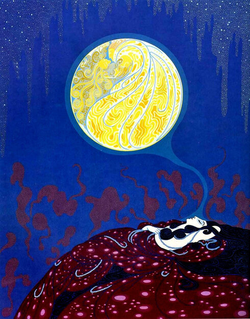 Earth's Dream AP 1978 Limited Edition Print -  Erte