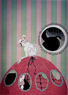 Deception AP Limited Edition Print - Erte Deception AP Limited Edition Print - Erte