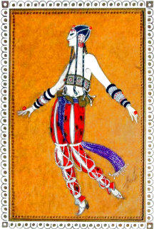 Scheherazade 1924 17x15 Original Painting - Erte Scheherazade 1924 17x15 Original Painting - Erte