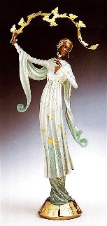 Joie De Vivre Bronze Sculpture 1999 24 in Sculpture - Erte Joie De Vivre Bronze Sculpture 1999 24 in Sculpture - Erte