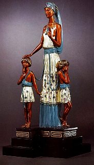 Motherhood Bronze Sculpture 2004 19 in Sculpture - Erte Motherhood Bronze Sculpture 2004 19 in Sculpture - Erte