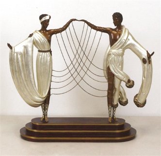 Wedding Bronze Sculpture AP 1997 16 in Sculpture - Erte Wedding Bronze Sculpture AP 1997 16 in Sculpture - Erte