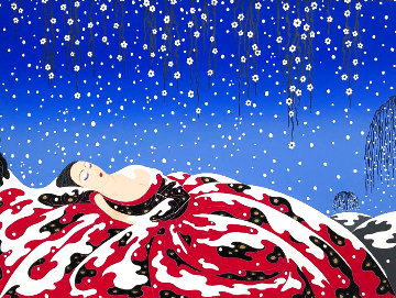 Sleeping Beauty 1980 Limited Edition Print - Erte Sleeping Beauty 1980 Limited Edition Print - Erte