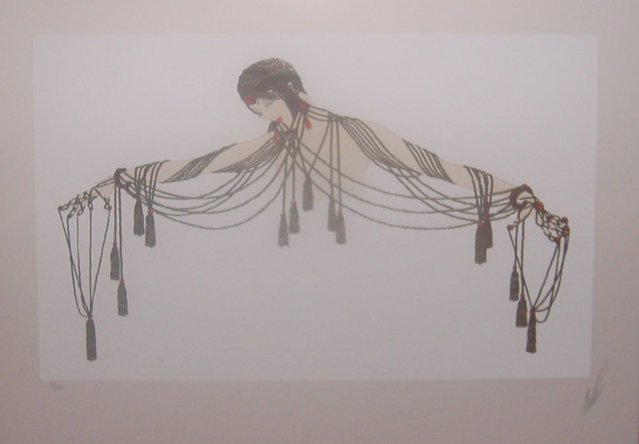 Ocean De Lumiere 1982 Limited Edition Print by Erte Ocean De Lumiere 1982 Limited Edition Print by Erte