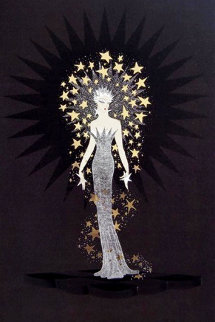 Star Struck 1988 Limited Edition Print - Erte Star Struck 1988 Limited Edition Print - Erte