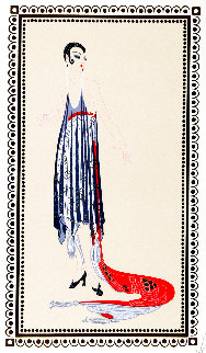 Vamps Suite: Circe 1979 Limited Edition Print - Erte Vamps Suite: Circe 1979 Limited Edition Print - Erte