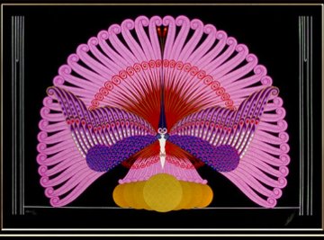 Phoenix And Reborn Framed Suite of 2 1983 Limited Edition Print - Erte Phoenix And Reborn Framed Suite of 2 1983 Limited Edition Print - Erte