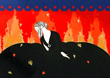 Memories 1984 Limited Edition Print - Erte Memories 1984 Limited Edition Print - Erte