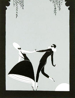 Pas De Deux 1986 Limited Edition Print - Erte Pas De Deux 1986 Limited Edition Print - Erte
