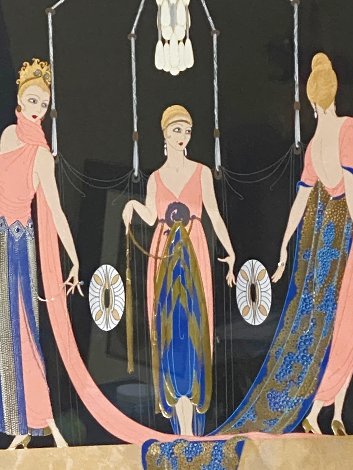 Three Graces Edition Number 249/300 By the Hand of the Artist. Limited Edition Print -  Erte