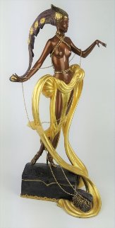 Pleasure of the Courtesan Bronze Sculpture 1988  19 in Sculpture -  Erte