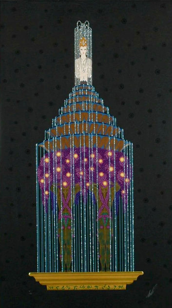 Perfume 1986 - Huge Limited Edition Print by  Erte