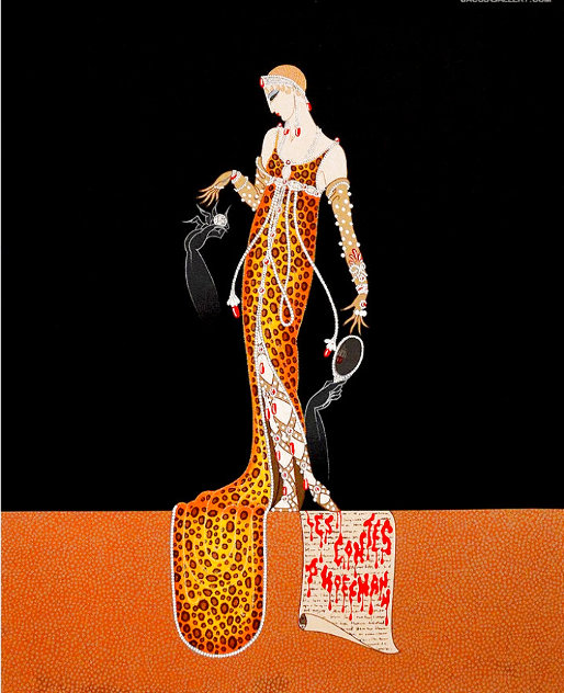 Guilletta 1983 Limited Edition Print by  Erte