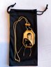 Folies 14K Gold Necklace w/ Chain Jewelry by  Erte - 2