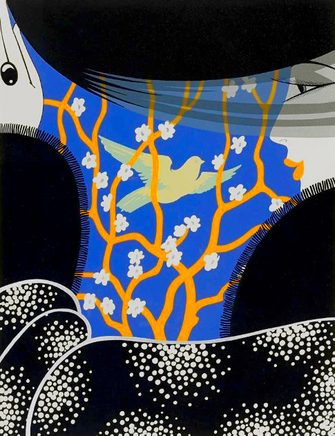 Four Seasons Suite: Spring 1975 Limited Edition Print by  Erte