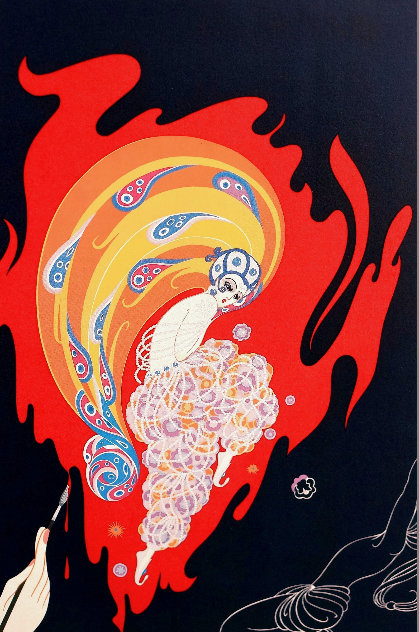 Oriental Tale 1980 Limited Edition Print by  Erte
